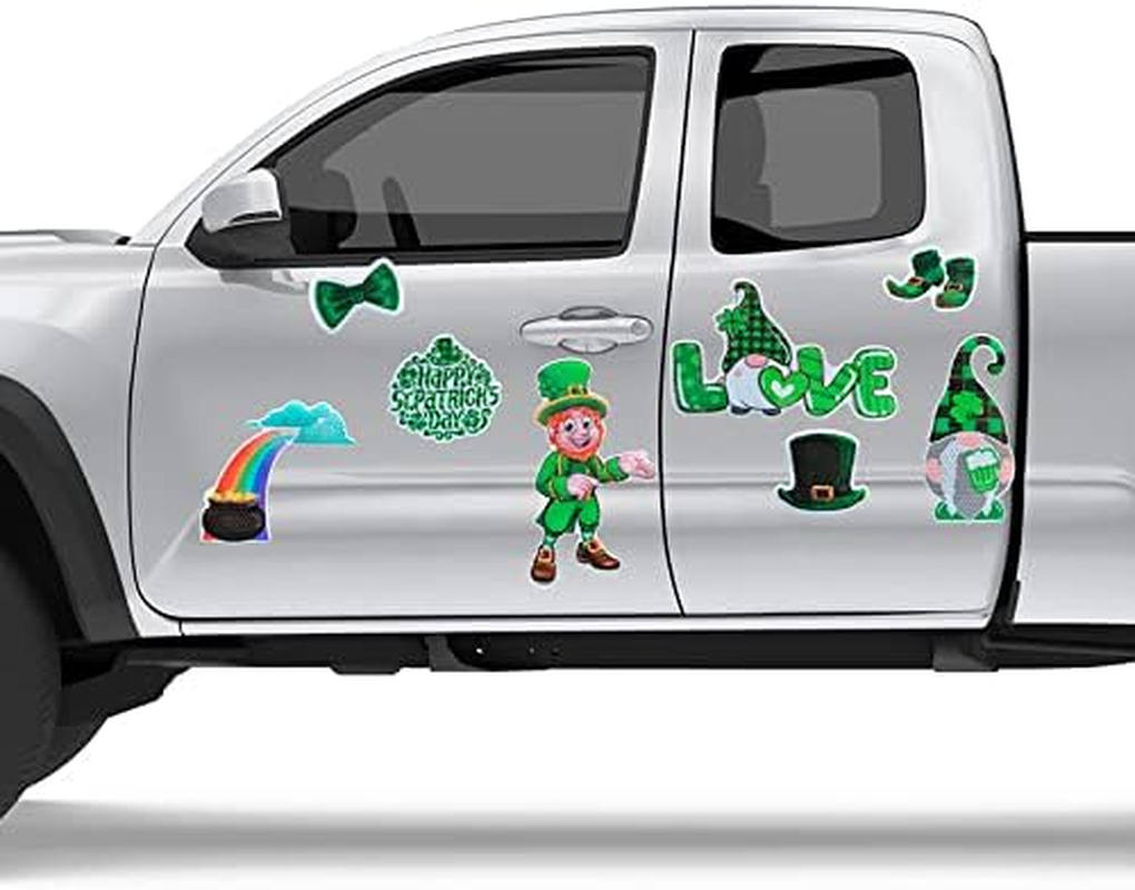 Garage Door Decorative Sticker, Durable Xmas Decal with Magnetic Creative Refrigerator Reflective Decals Holiday Party Decoration Supplies for Home/720 (Size : RFM016)