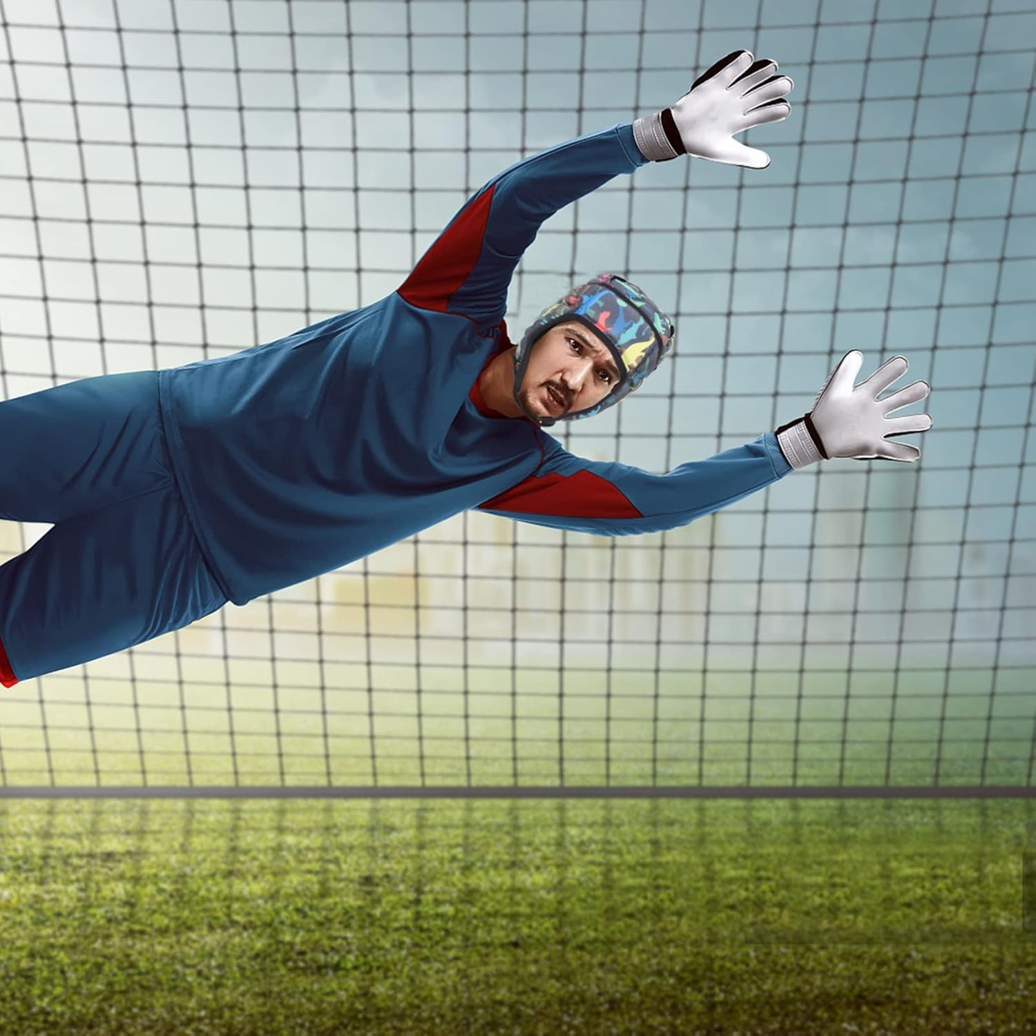 BESPORTBLE Rugby Helmet Padding for Sports Safety Soft Protective Gear for Goalkeepers Breathable Design for Rugby Soccer Baseball and Roller Skating Color image number 4