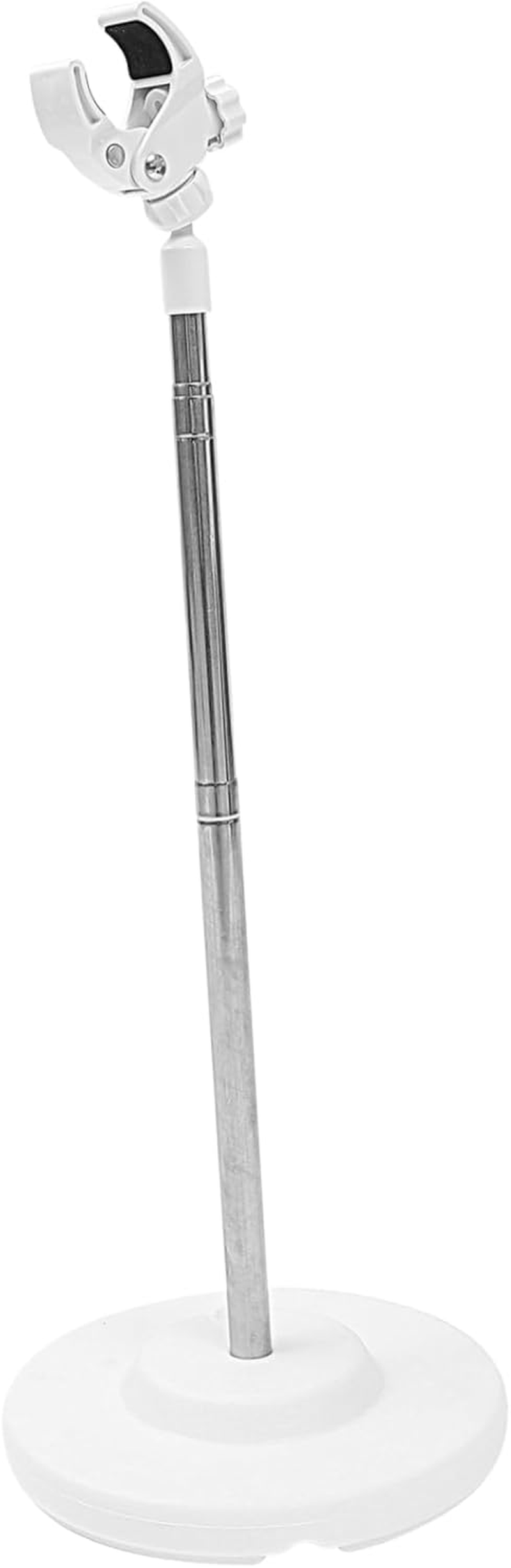 PLAFOPE Pet Hair Dryer Stand with Rotatable Holder 135Cm Extendable Floor Support for Dog Grooming White Adjustable Blow Dryer Holder image number 5