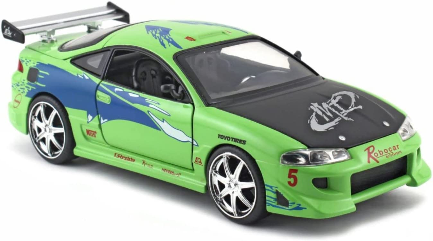 Jada Fast & Furious 1:24 Mia'S Acura Integra Type-R Die-Cast Car, Toys for Kids and Adults,Blue
