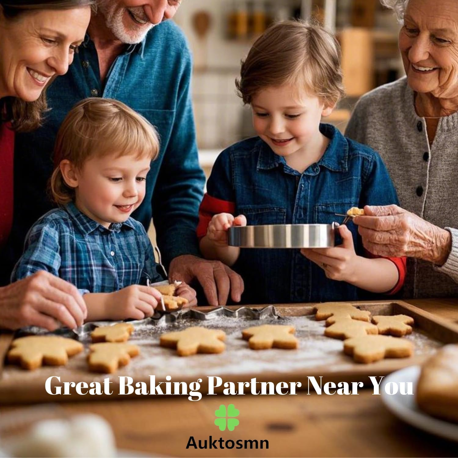 Snowflake Cookie Cutter Set-9 Pieces-1.2" to 4"-Christmas Cookie Cutters-Snowflake Cutter Fondant Baking Molds for Cake Cupcake