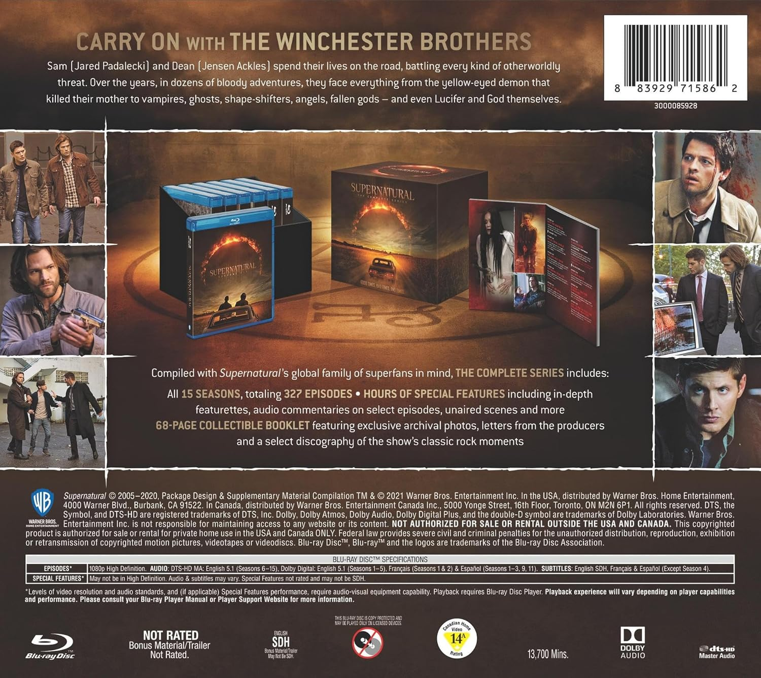 Supernatural: the Complete Series