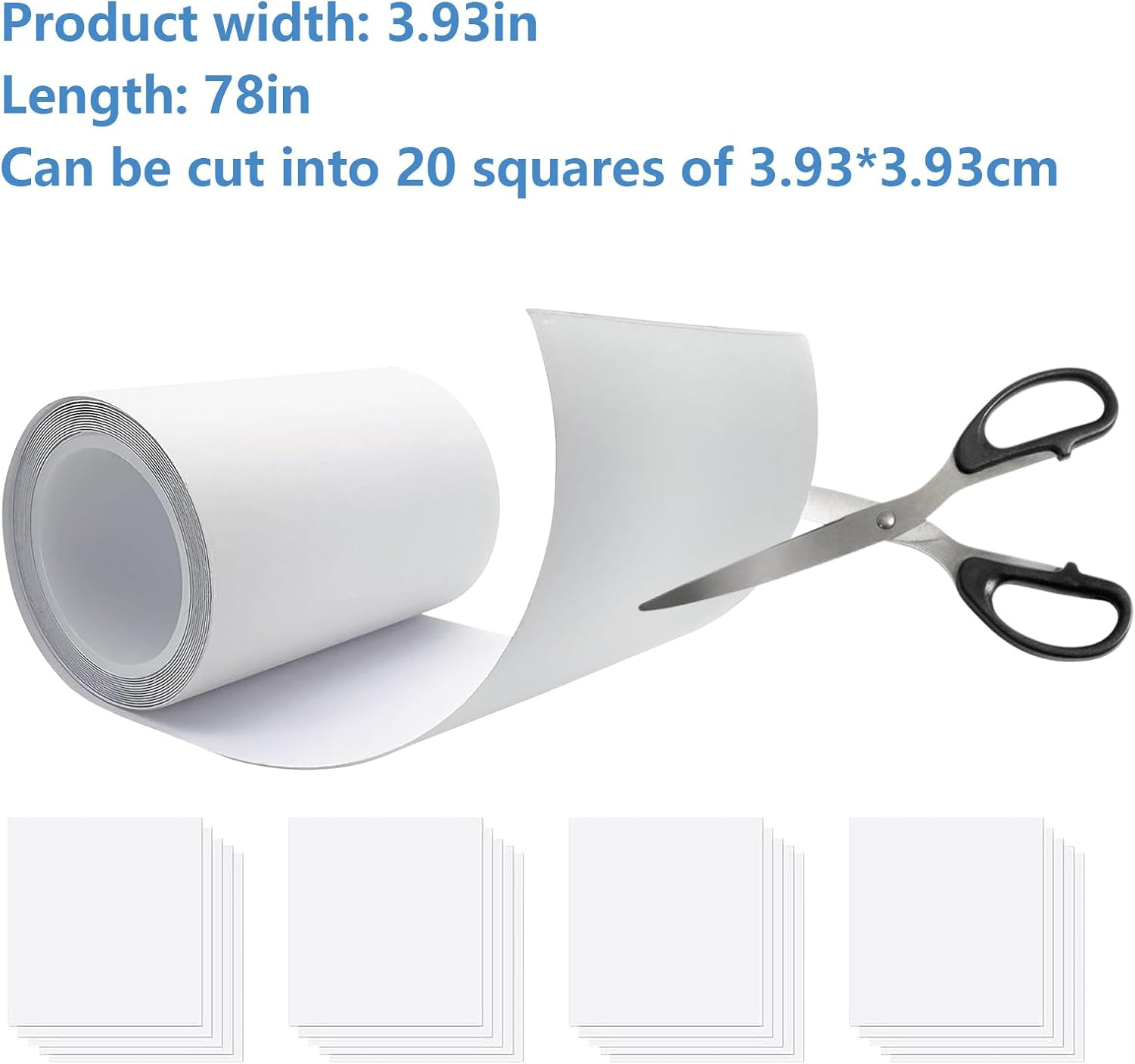 Pool Patch Repair Kit, 2Pcs 10Cm &times; 2M TPU Pool Patch Air Mattress Patch Kit Waterproof Roll Inflatable Repair Patch Tape for Inflatables, Tents, Canvas, Swimming Pools, Air Bed (2 Pcs) image number 3