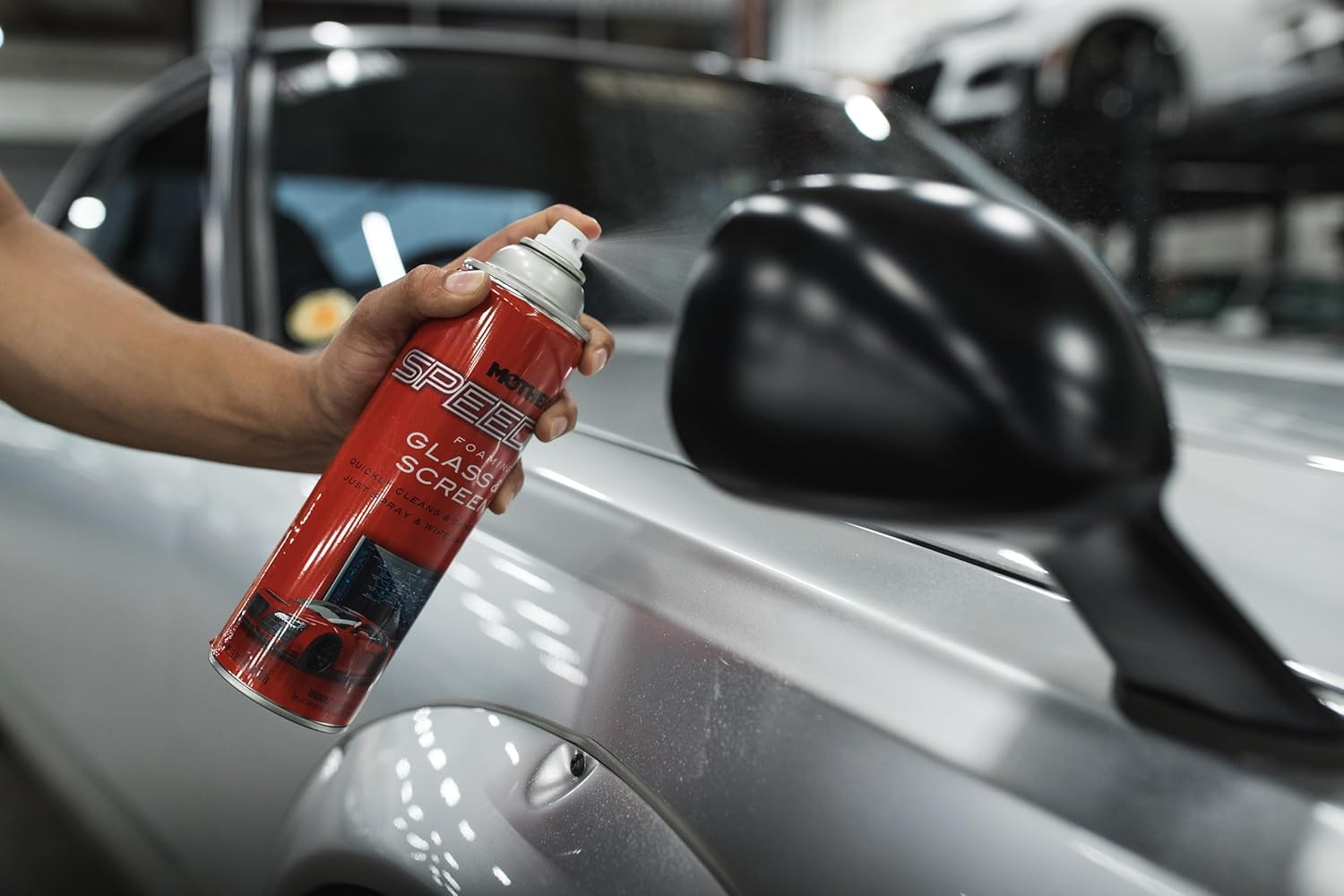 Mothers Speed Foaming Glass and Screen Cleaner - 539G