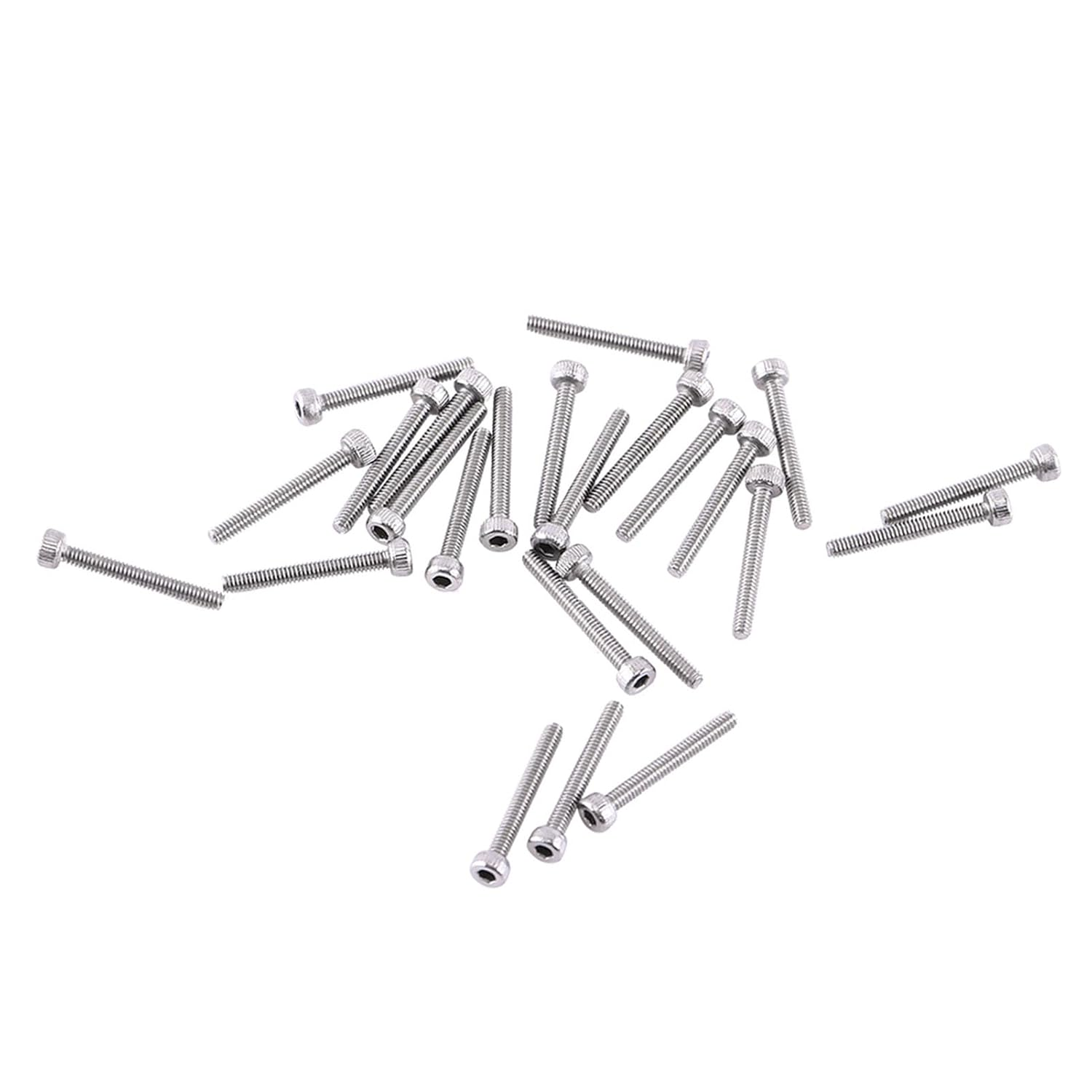 A2 Stainless Steel Hex Socket Screws and Nuts Kit, Ideal for Tight Spaces in Communication Equipments (A: Cap Head) image number 5