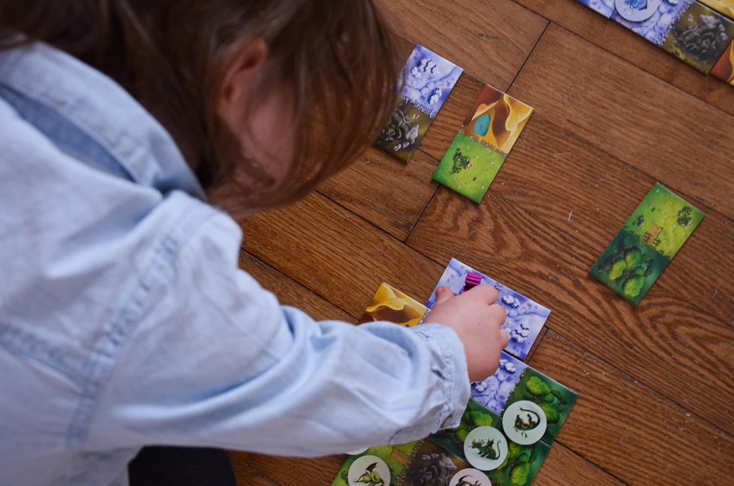 Dragomino My First Kingdomino Board Game image number 1