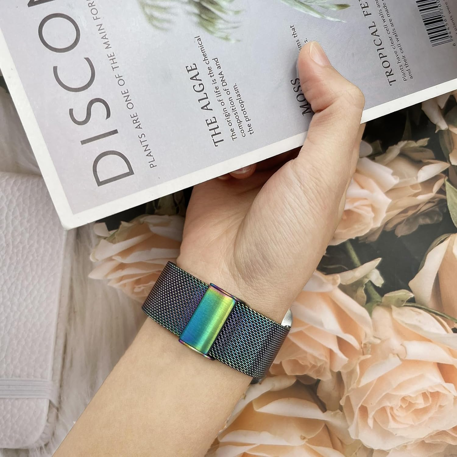 2-Pack Metal Bands for Fitbit Versa 2/ Versa Lite/Fitbit Versa Se/Versa Band, Stainless Steel Strap Bands for Versa 2 Bands Women Men Women Men image number 5