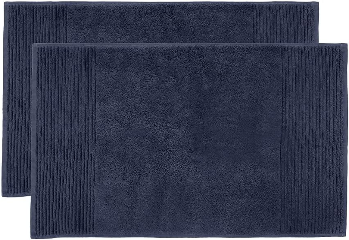Elvire Bath Mat 2 Pack Pewter