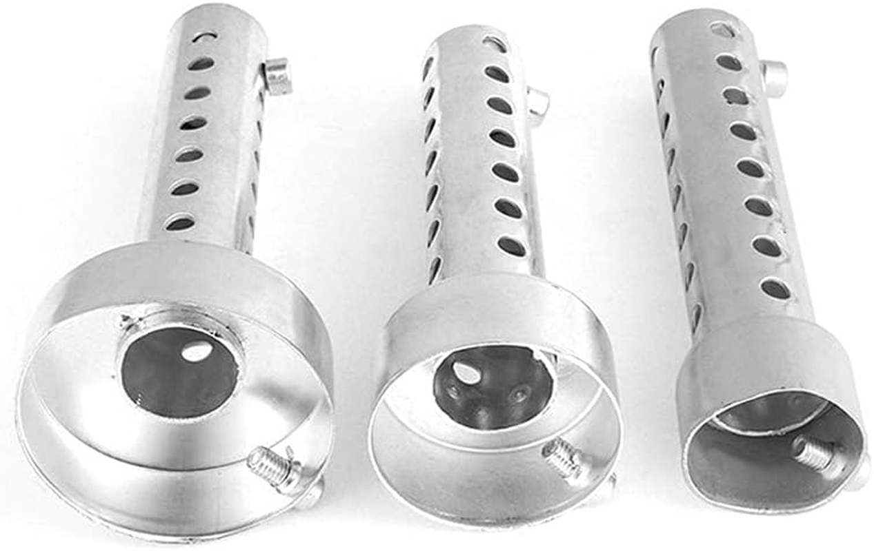 Motorcycle Exhaust Pipe, Noise Reduction Aluminum Alloy Heat Resistant Exhaust Muffler Pipe, Universal DB Killer Silencer for Modification (35Mm) image number 4