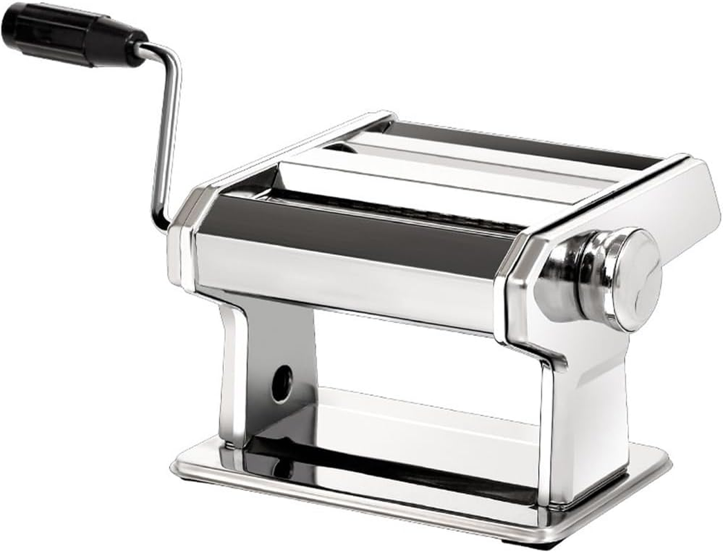 Noodle Making Machine,Pasta Maker,Hand Crank Noodles Maker, Pasta Roller,Rocker Press Sheeter,For Pasta, Dumpling Skin, Spaghetti, Fettuccine image number 3