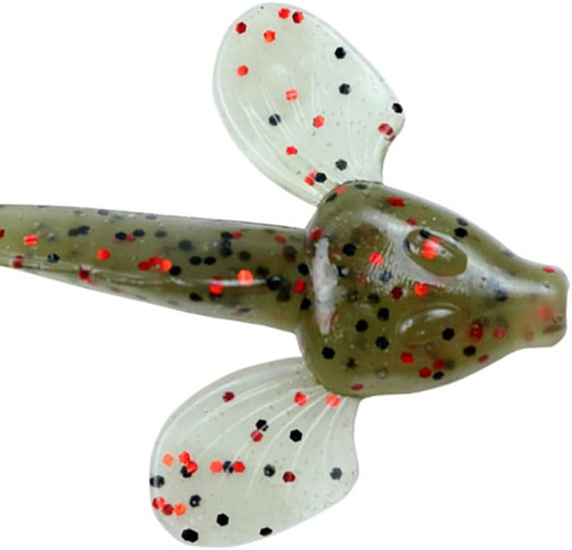 6 PCS Soft Plastic Fishing Lure Tackle Paddle Tail Flathead Bream Bass Cod Lures image number 5