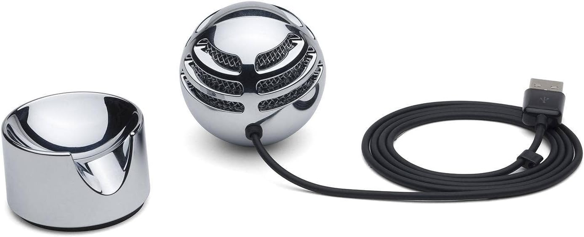 Samson USB Microphone Meteorite - Frequency 20Hz&ndash;20Khz - Ideal for Streaming, Poscasting, Gaming and Recording Music - Plug-And-Play (White) image number 1