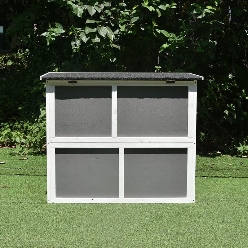 Pawhub Small Wooden Chicken Hen Coop Rabbit Hutch Guinea Pig Cage image number 6