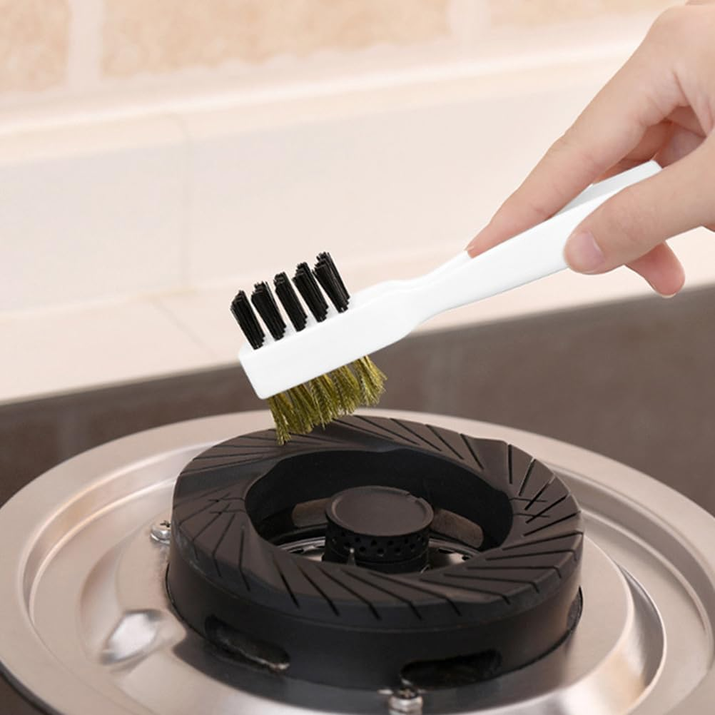 Healeved Gas Stove Wire Brush Cleaner Heavy Duty Multipurpose Kitchen Scrub Brush for Stoves Ovens Grills Stiff Bristles for Effective Grease Grime Removal Essential image number 4