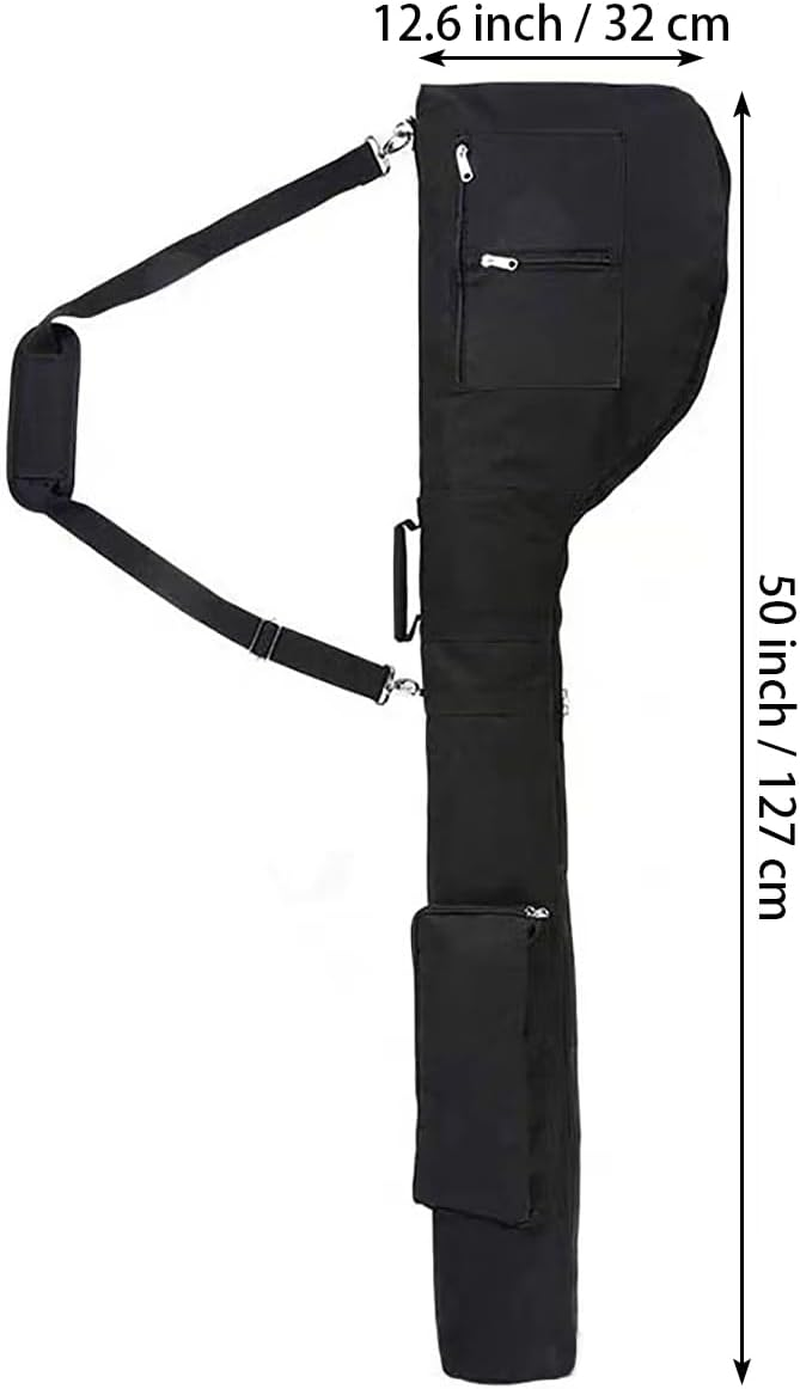 Golf Carry Bag,Foldable Zippered Sunday Bag Lightweight Travel Bag for 8-10 Golf Clubs Carry Golf Bags for for Women & Men image number 1