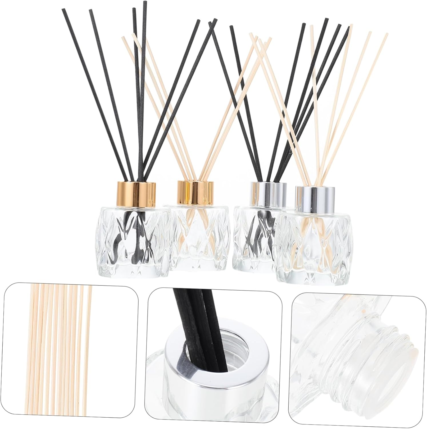 Assorted Diffuser Bottles Home Fragrance Diffusers Craftsmanship for Living Decor image number 5