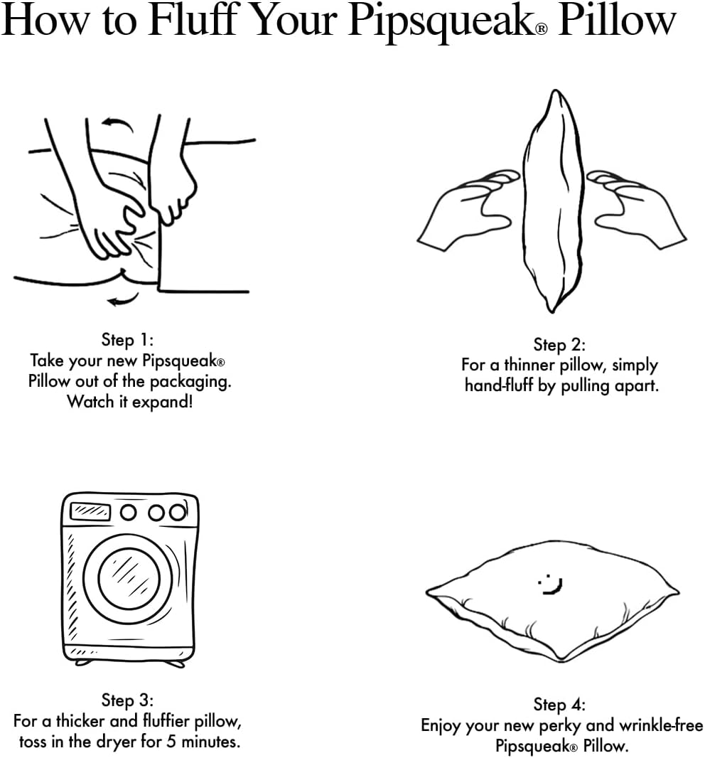 Urban Infant Pipsqueak Small Pillow - Mini 11X7 - Tiny Pillow for Travel, Dogs, Kids and Chairs - Blue image number 2