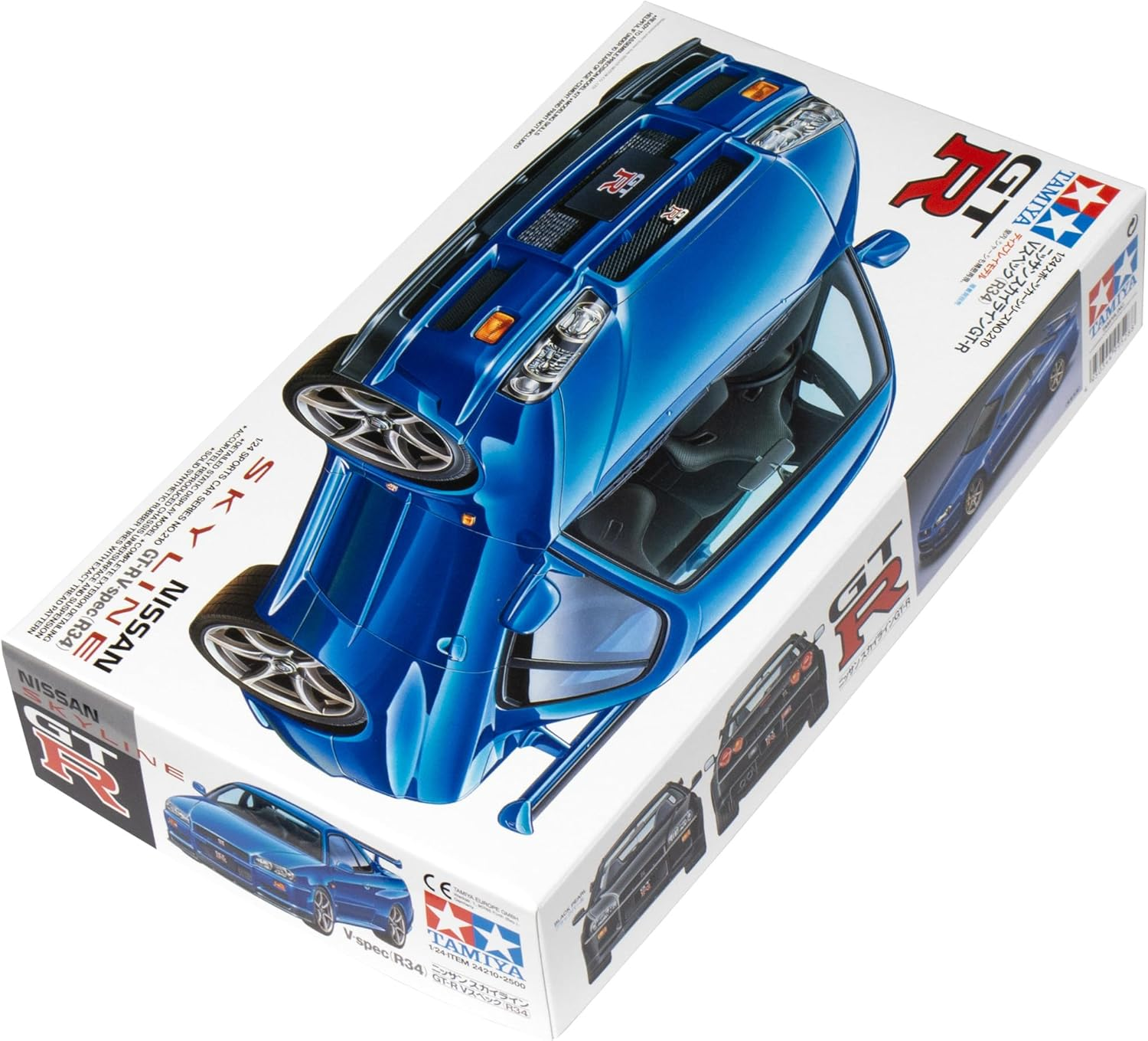 Tamiya Nissan Skyline GT-R V-Spec R36 1:24 Scale Model Kit image number 5