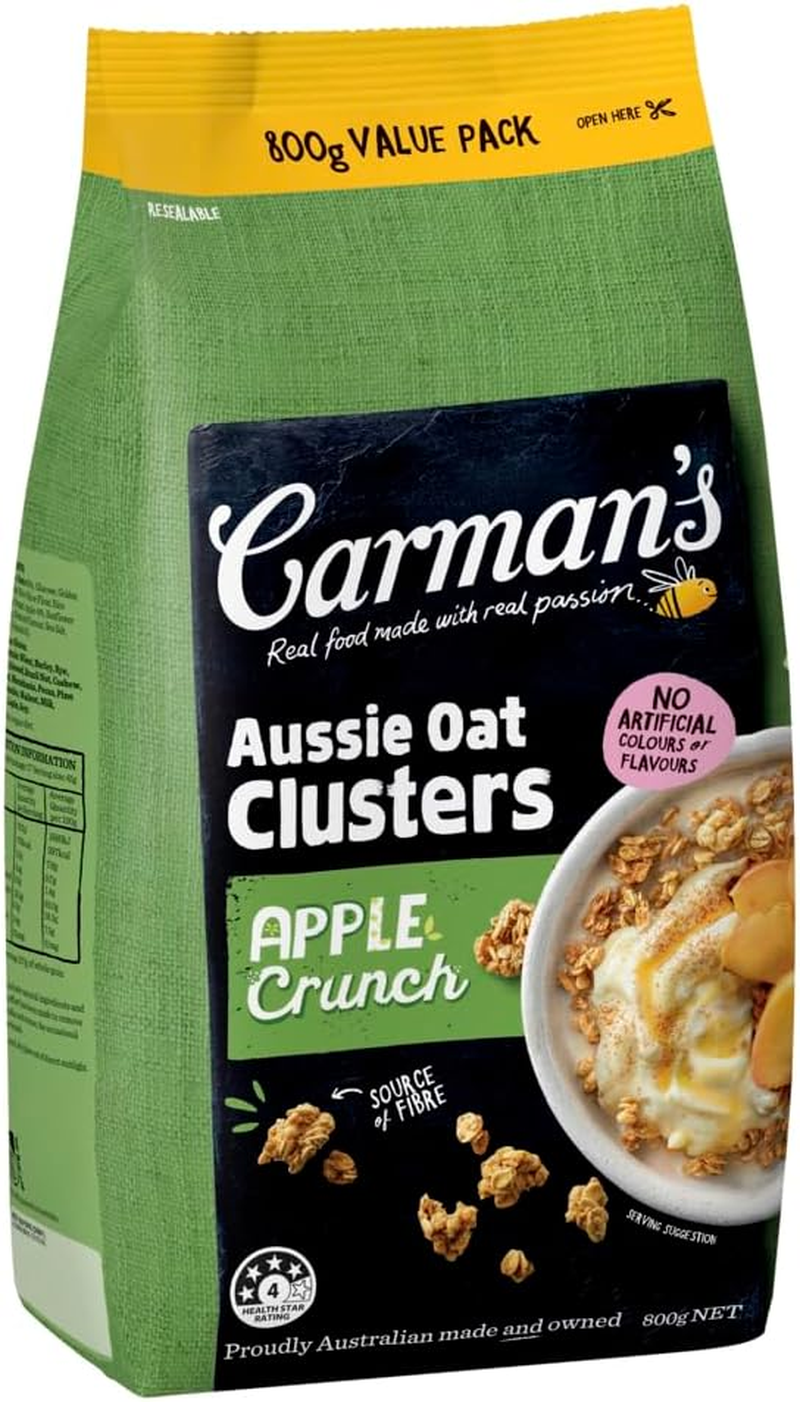 Carman'S Apple Crunch Clusters 800G image number 2