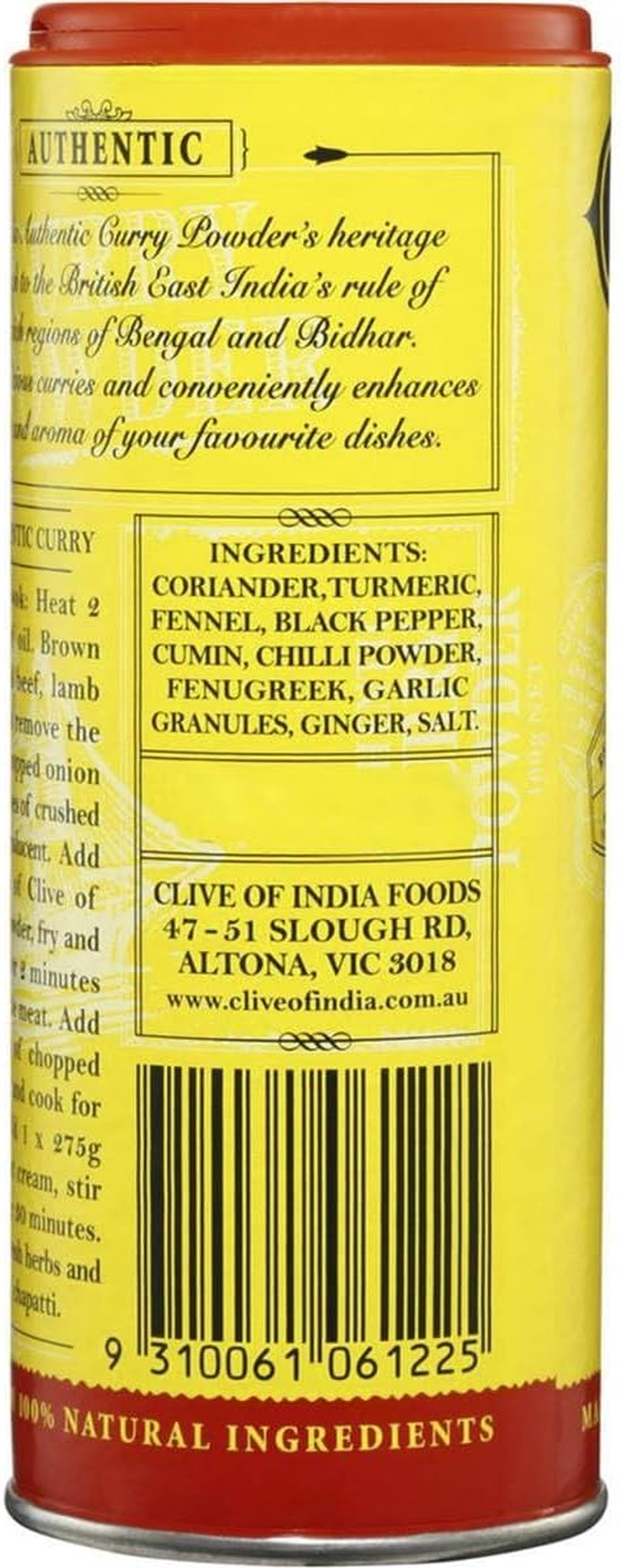 Clive of India Authentic Curry Powder 100 G image number 3