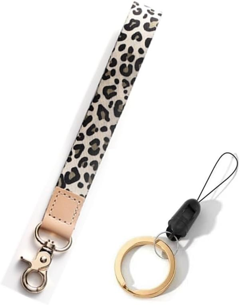 Wrist Lanyard Key Chain, Cute Wristlet Strap Keychain Holder for Women Men Car Keys ID Badges Card Wallet Phone Camera