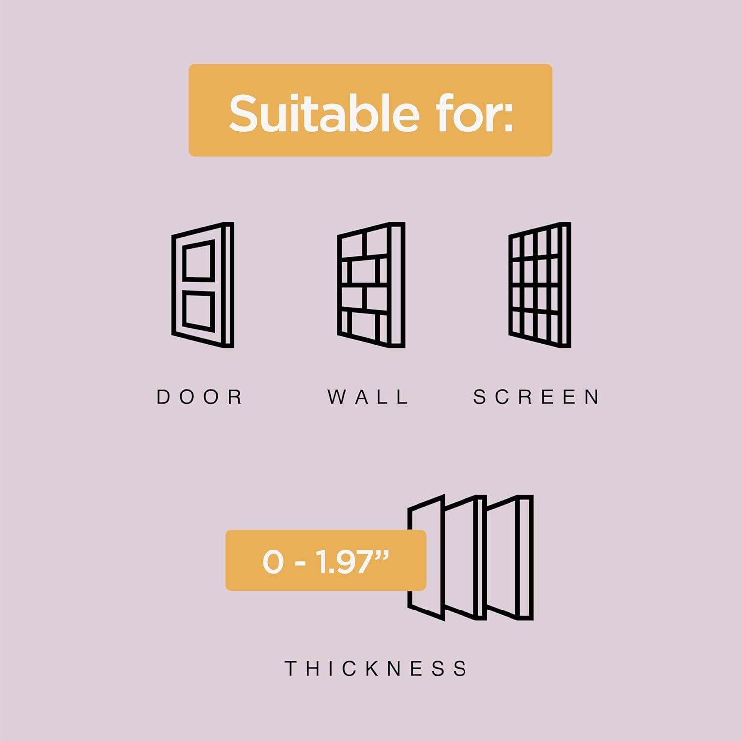 Hakuna Pets Standard Cat and Small Pet Door, Large, Black, Pets up to 20 Lbs image number 4