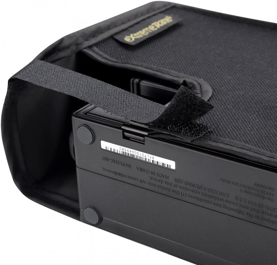 Extremerate Black Nylon Dust Cover, Soft Velvet Lining Dust Guard, anti Scratch Waterproof Cover Sleeve for Nintendo Switch Charging Dock image number 3