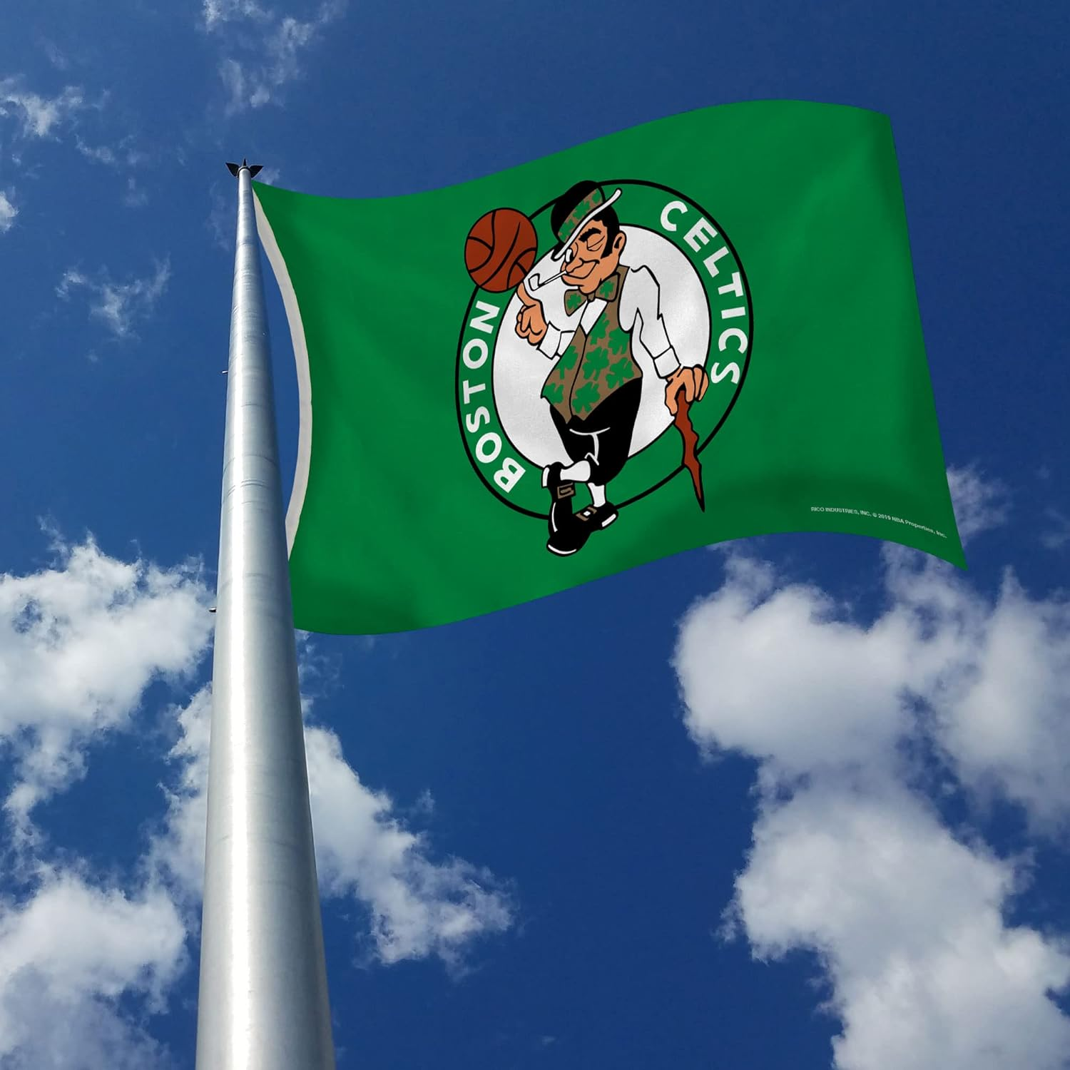 NBA 3-Foot by 5-Foot Single Sided Banner Flag with Grommets