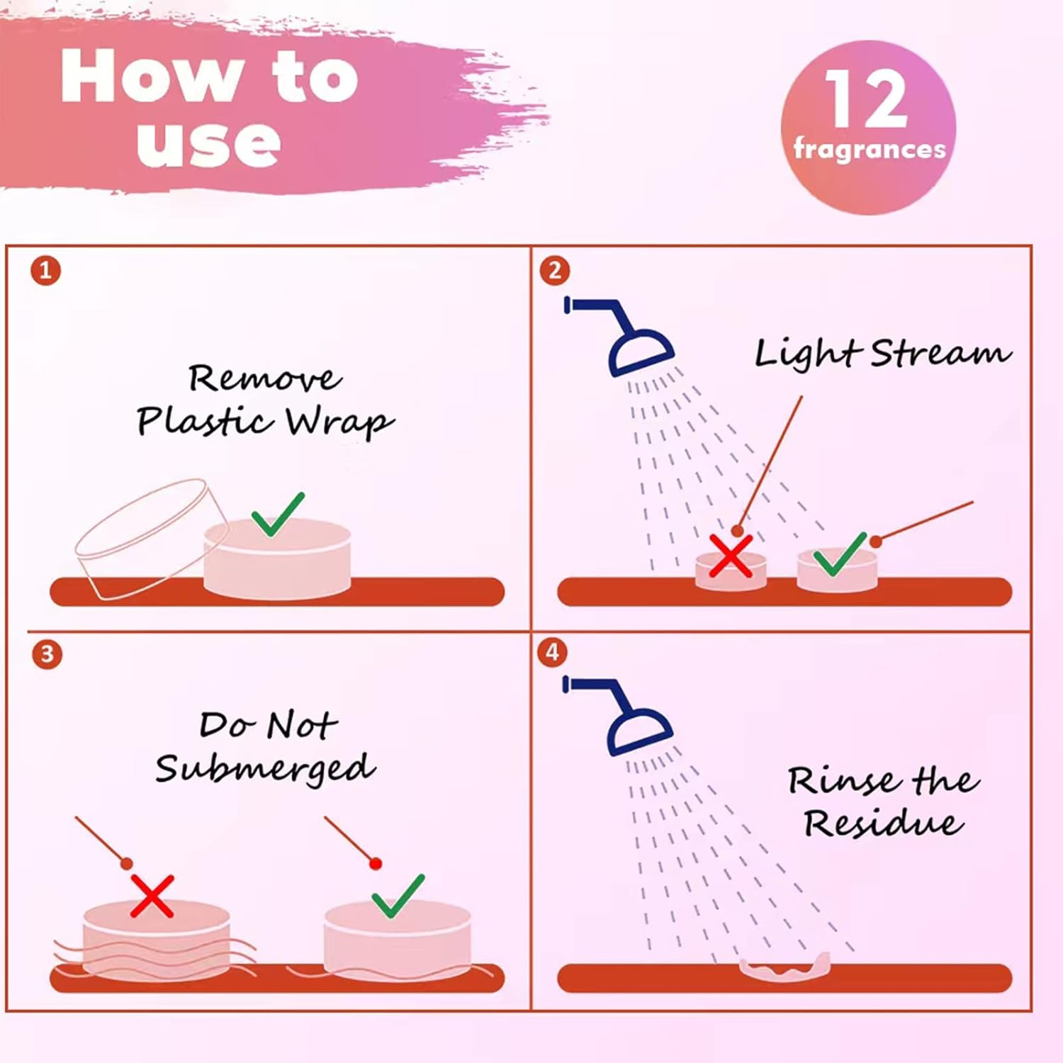 12PCS 35G Bath Bombs Tablet Set Shower Salt Tablets Essential Oil Mixed Home Spa image number 3