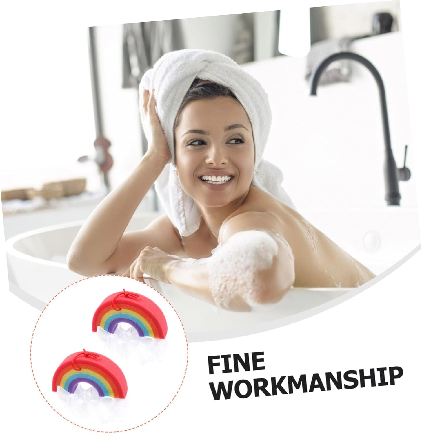 Pcs Home Spa Bath Flowers Bubble Forming Balls Exfoliating Skin Scrubbers Safe Comfortable Bath Wipes