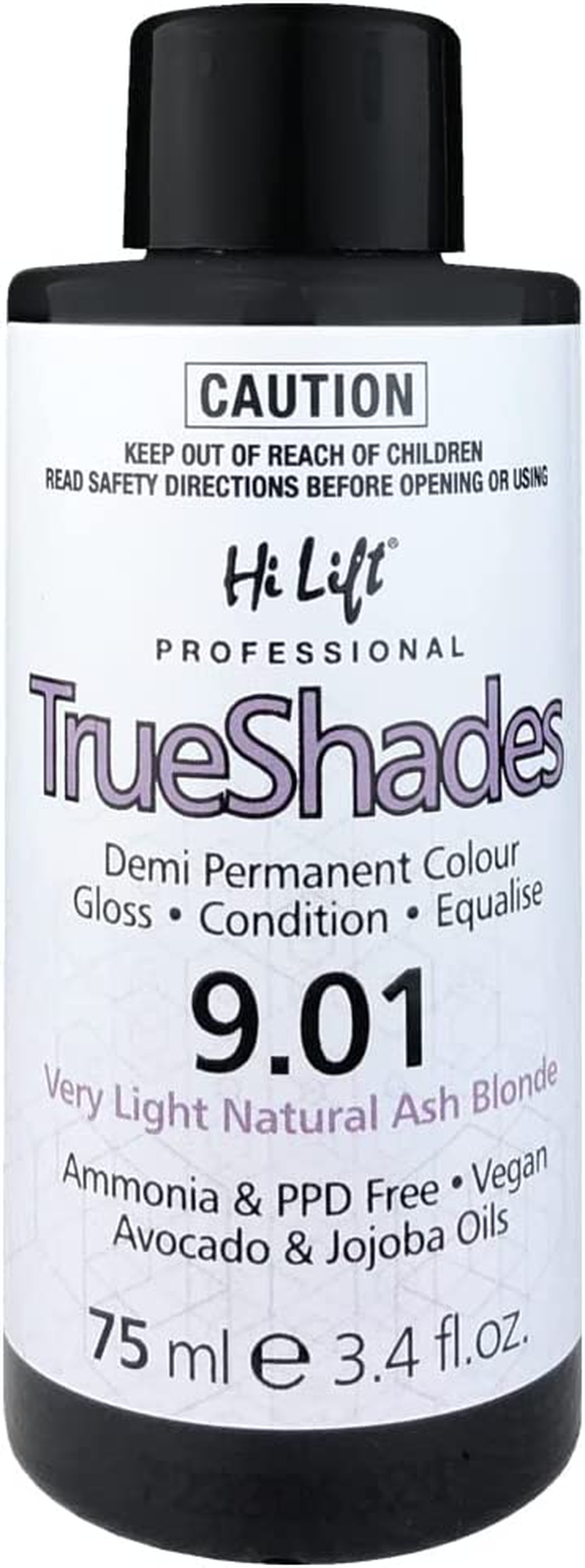Hi Lift Trueshades Demi Permanent Hair Colour, 75 Ml, Very Light Natural Ash Blonde