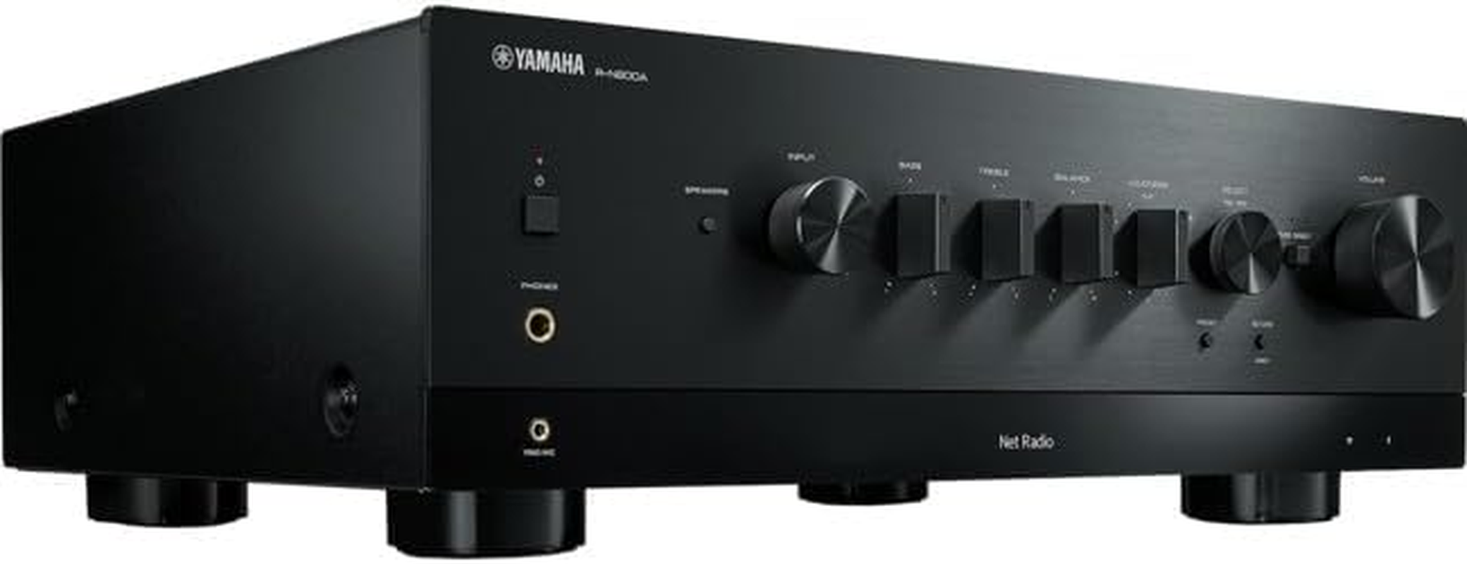 Yamaha R-N800A 2-Ch Network Amp - 100W RMS Network Receiver, Black