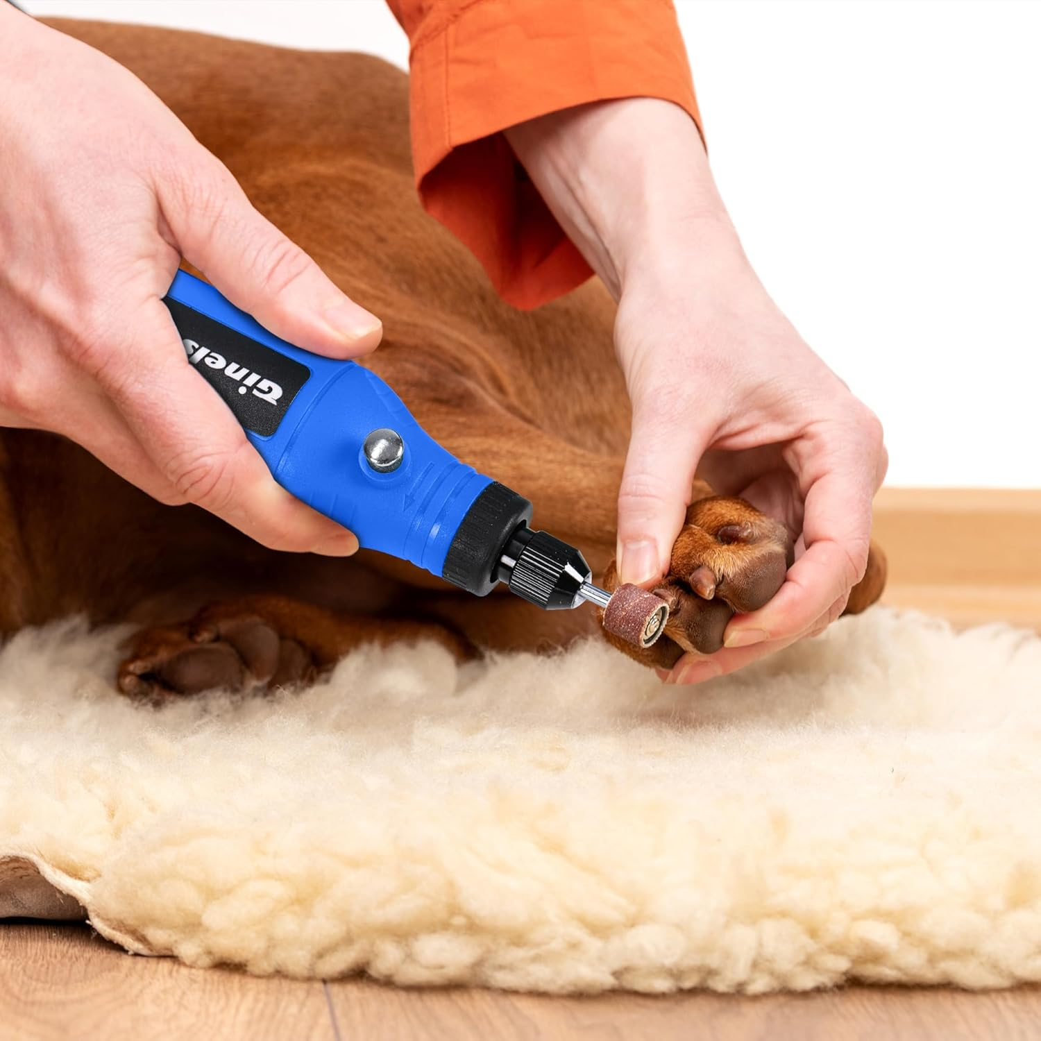 Cordless Rotary Tool, 5 Variable Speed Mini Rotary Tool Kit with 70 Accessories, 3.7V Type-C Charging Power Rotary Tool for Engraving, Sanding, Polishing, Carving, Cutting, DIY Crafts image number 2