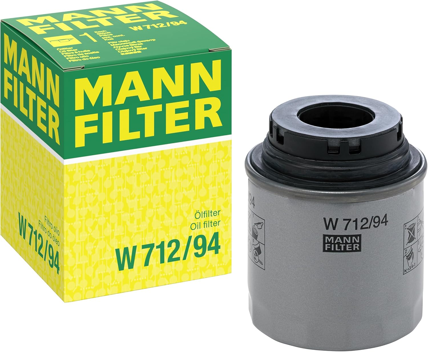 MANN-FILTER W 712/94 Oil Filter, for Cars image number 3