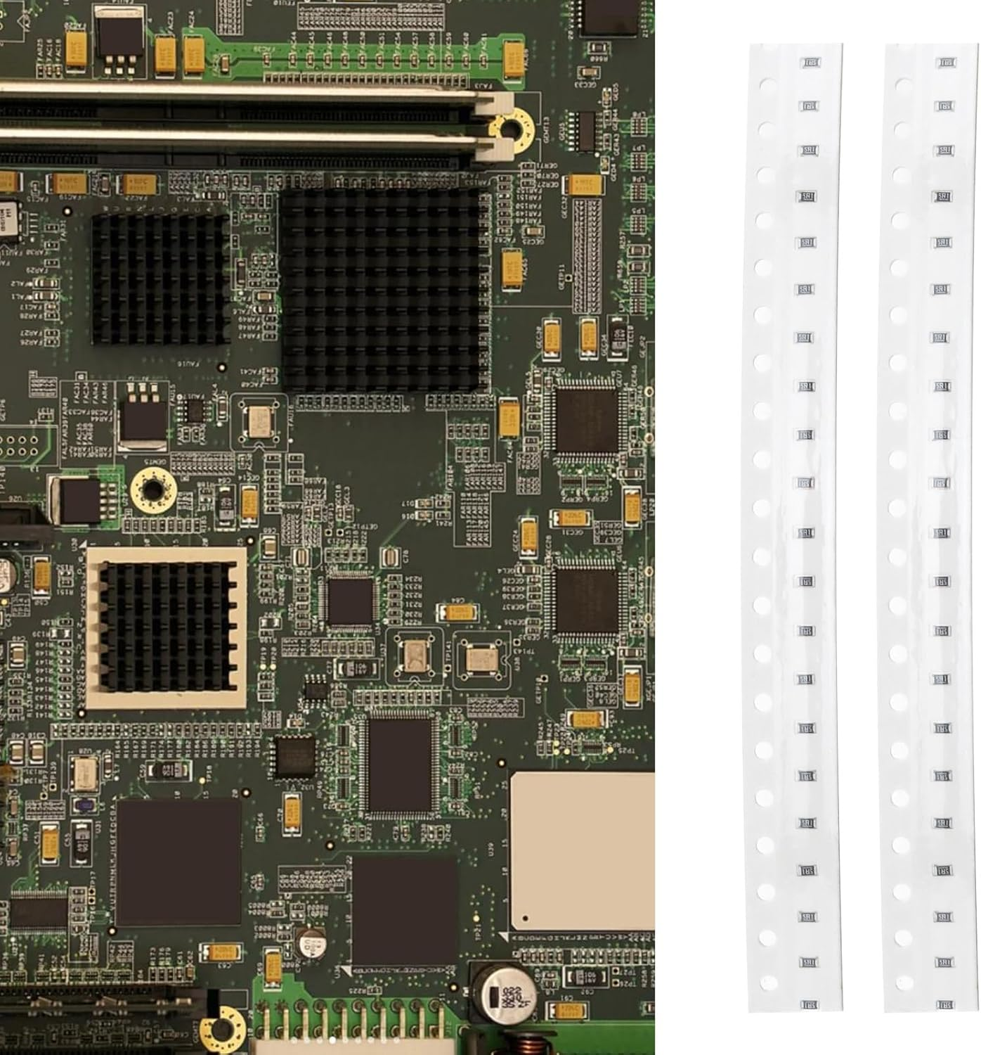 660Pcs 0603 Chip Resistor 0603 Resistor Kit SMD Chip Fixed Resistor Electronics Resistor Chip for TV LCD Monitors Radios Stereos Repairing image number 5