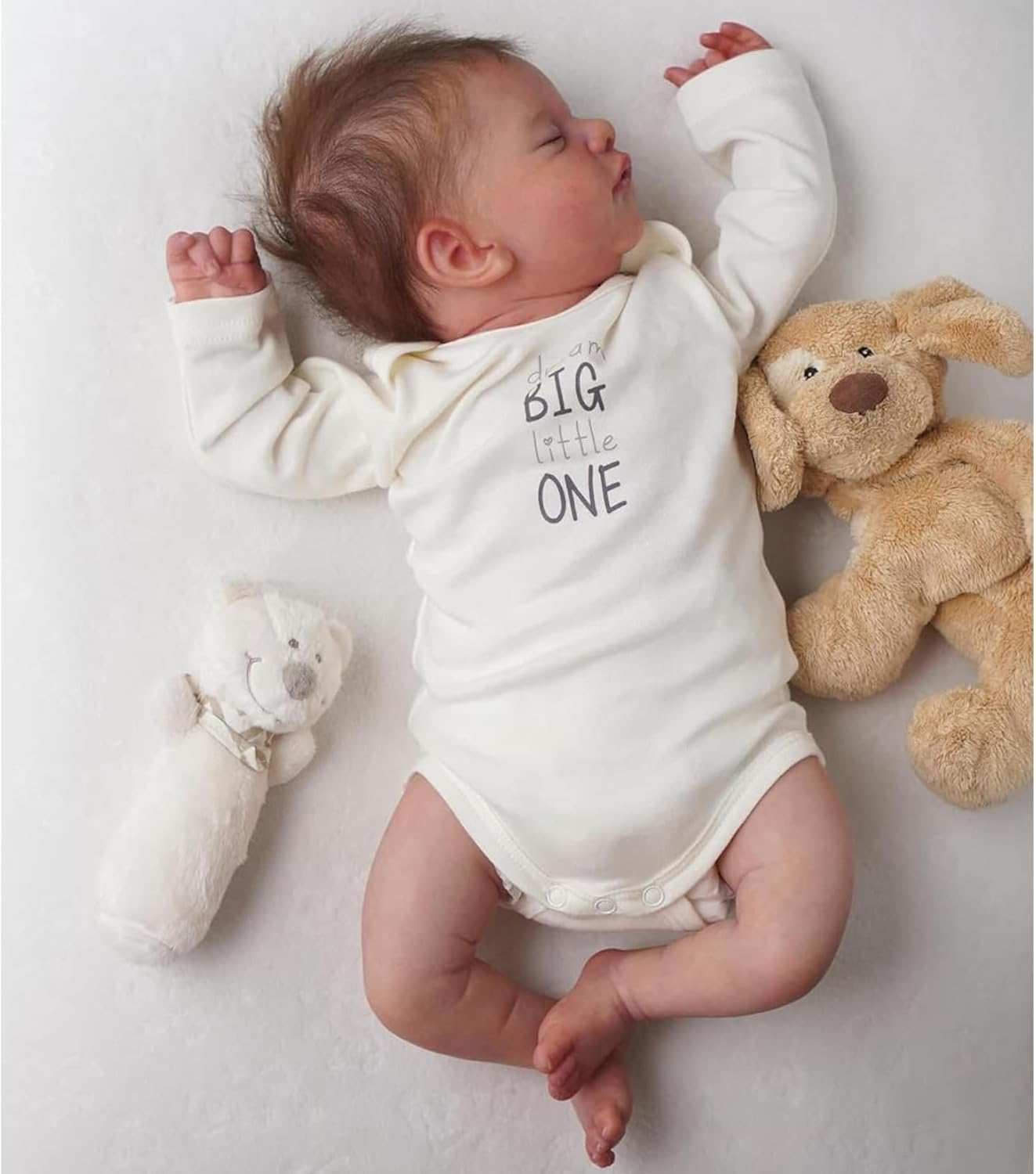 ZIYIUI Lifelike Dolls Reborn Baby Doll Girl Handmade Silicone Reborn Baby Doll Outfit 48 Cm Kids Toy image number 4