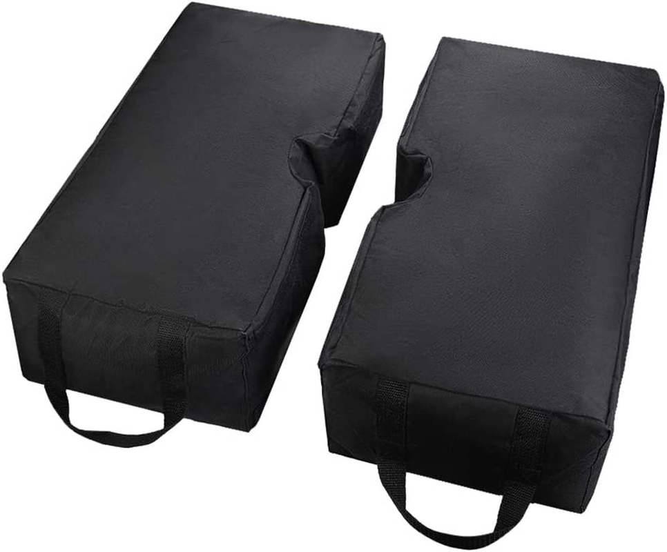 Valuehall Umbrella Base Weight Bag 18 X 18 X 6 Inches Square Detachable Sand Bags Weatherproof Sand Bag for Offset, Cantilever or Any Outdoor Patio Umbrella Stand-Up to 110 Lbs V7059D image number 1