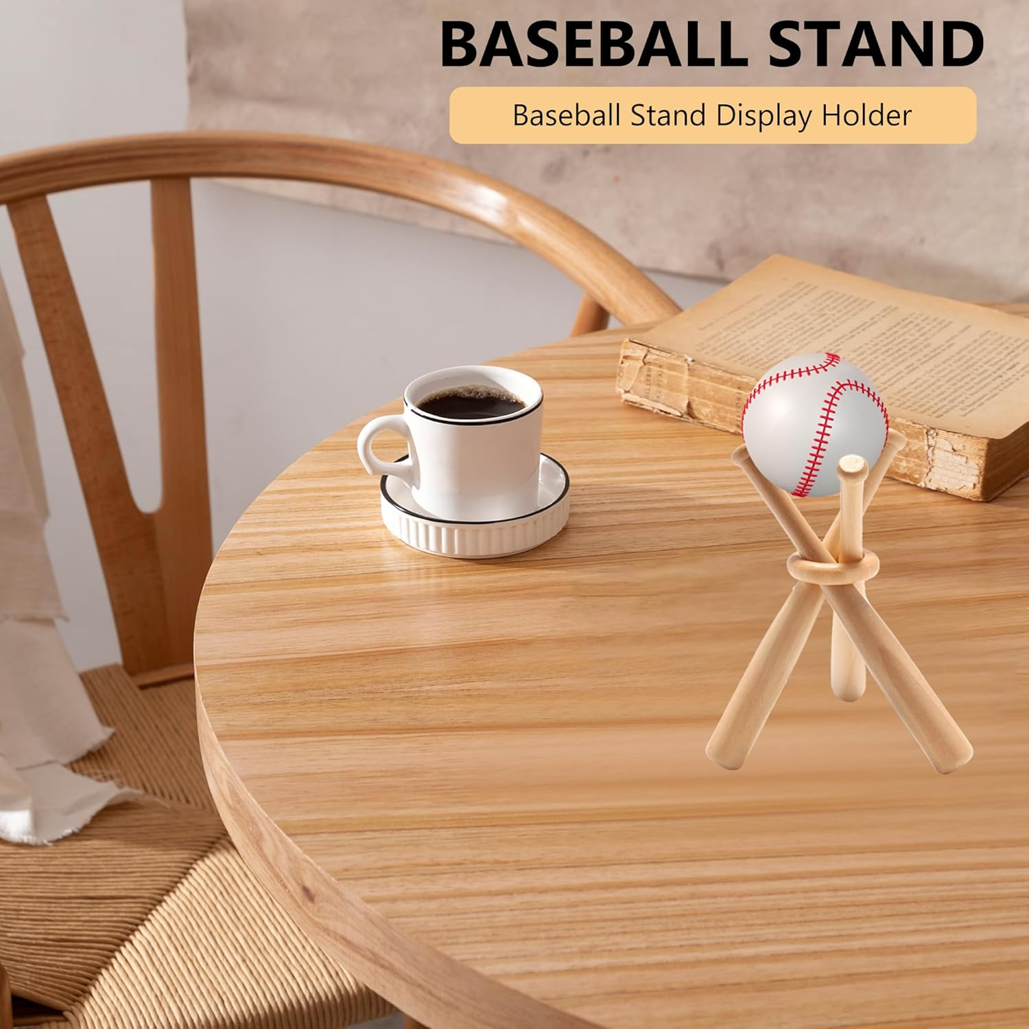 Baseball Stands for Display，Baseball Stand for Ball 1 Pack image number 4