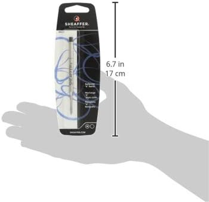 Sheaffer K Ballpoint Refill, Black Ink, Medium Point, Single Blister Card (99335) image number 4