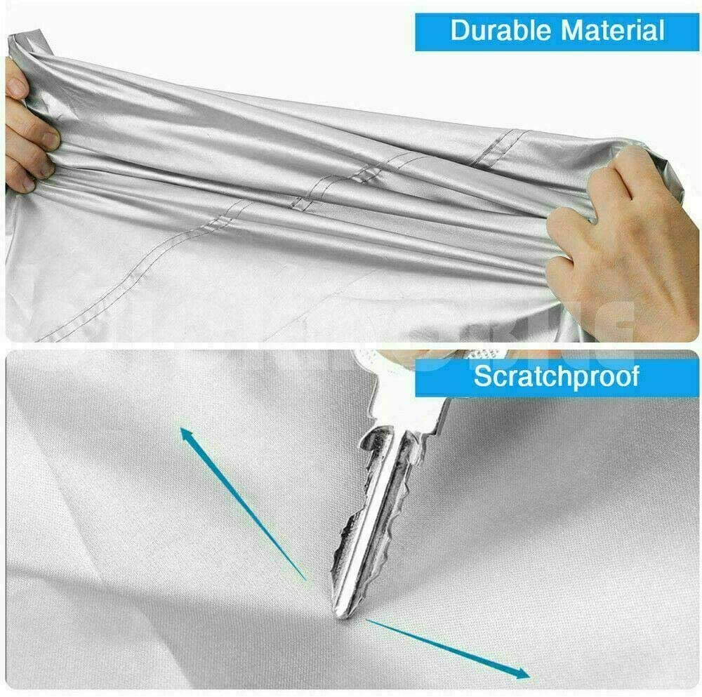 Universal Size Car Cover Waterproof Rain/Uv/Dust Resistant Weather Proof AU