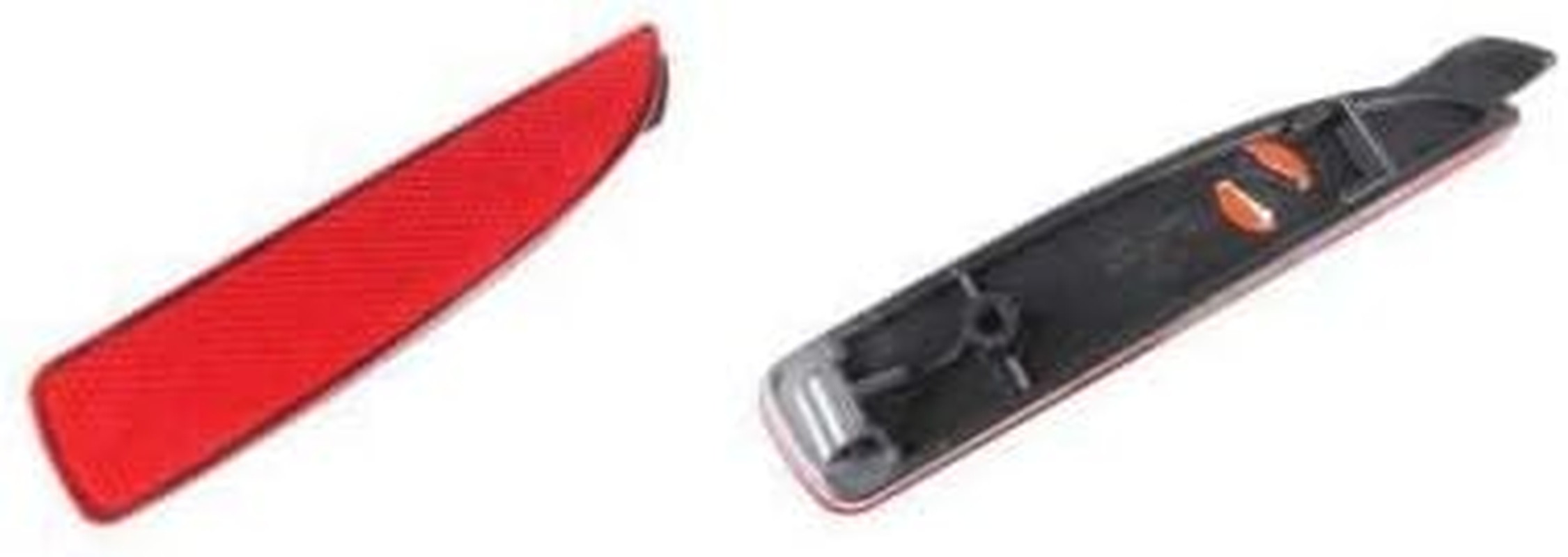 Pair Reflector Compatible with Mazda 3 Hatchback (Bk),10.2003-12.2009