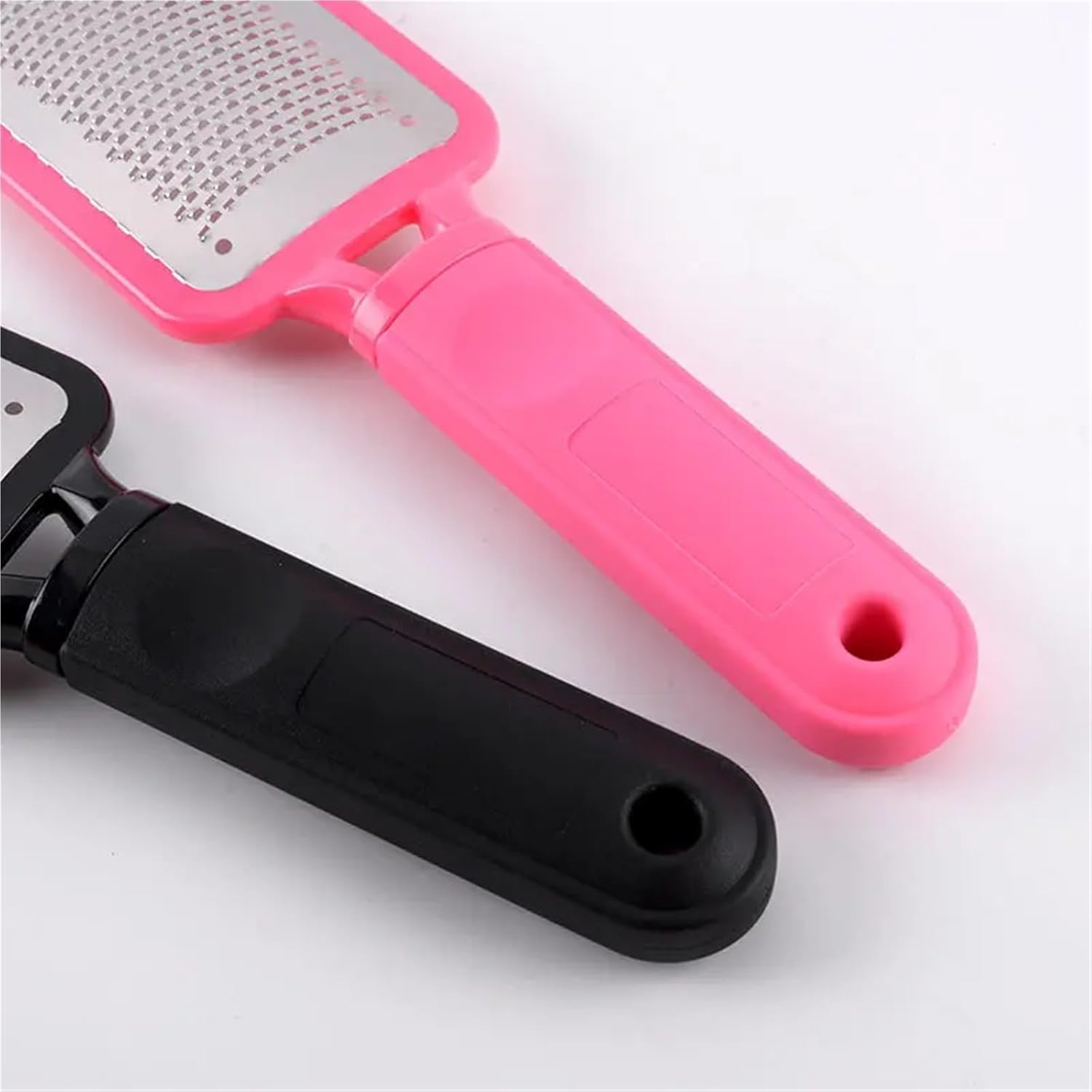 Stainless Steel Feet File to the Skin and Calluses of the Feet Foot Rub Rubbing Stone Pedicure Tool(Black) - Black image number 2