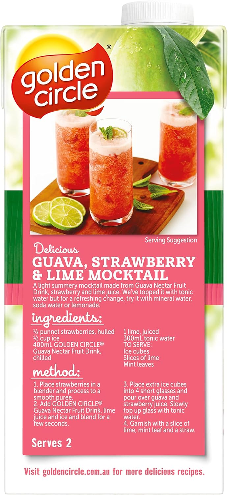 Golden Circle Guava Nectar Juice 1 Litre image number 2