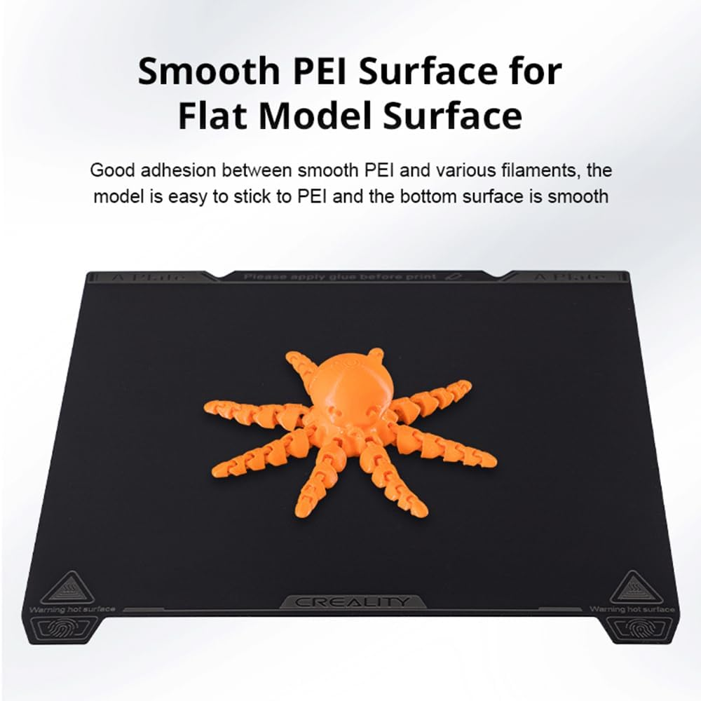 GUYOS K1 Smooth PEI Build Plate 235X235Mm-Without Soft Magnetic Easy Model Removal Suitale For/Pro/Ender-5 / K1 / V3 SE and Compatible with FDM 3D Printers image number 4