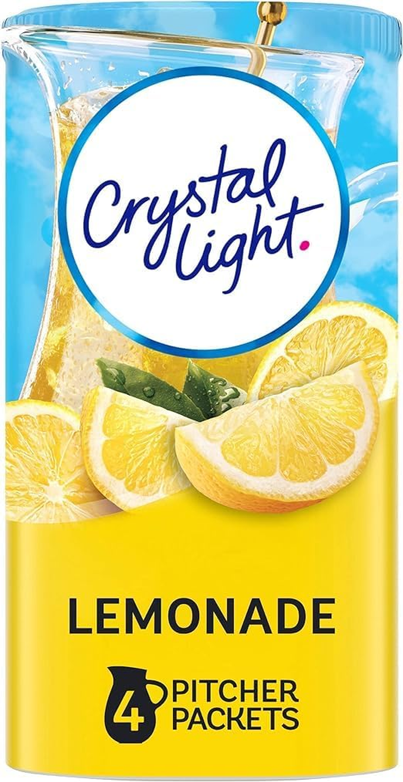 Crystal Light Natural Lemonade Drink Mix (4 Pitcher Packets)