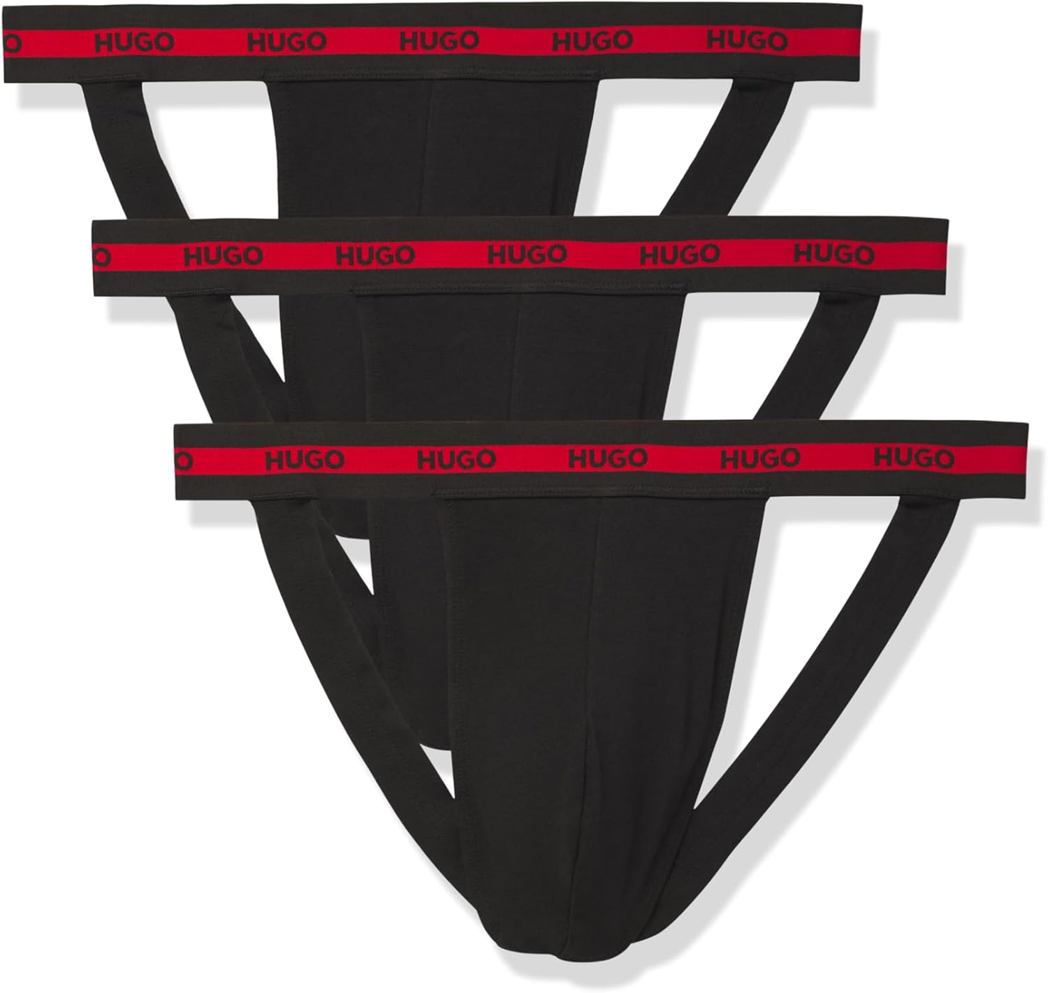 HUGO Men'S Planet Three Pack Jock Strap