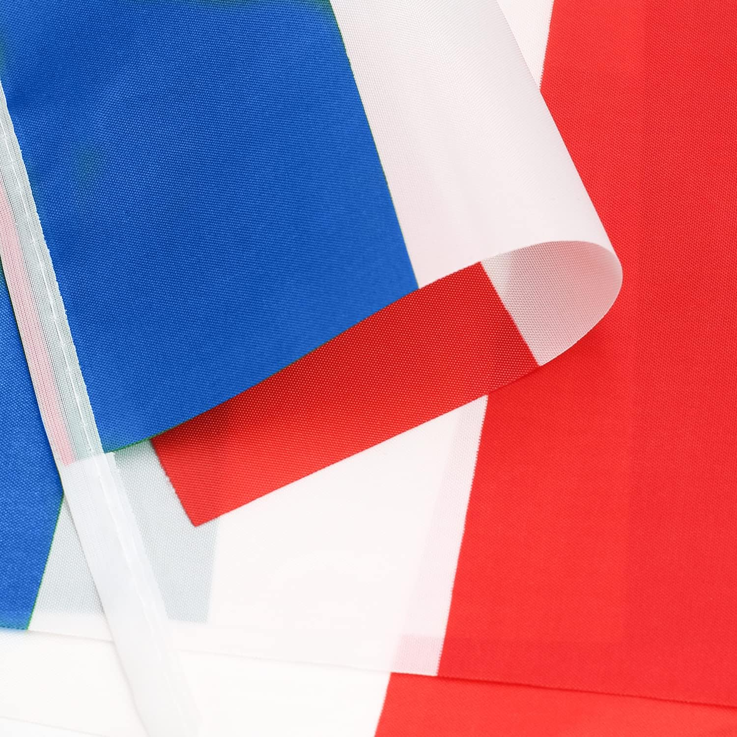 Anley France String Flag Pennant Banners, Patriotic Events 14Th of July French Bastille Day Decoration Sports Bars - 33 Feet 38 Flags image number 6
