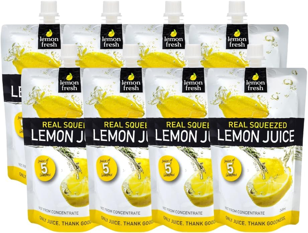 Lemon Fresh Lemon Juice 245 Ml (Pack of 8) image number 5