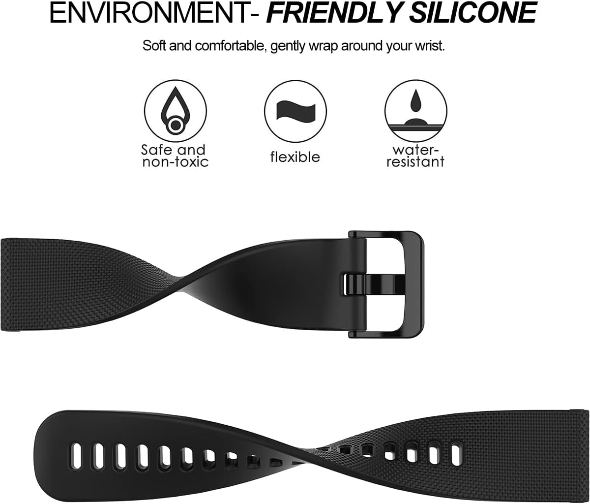 (3 Pack)T Tersely Compatible for Garmin Venu 4 45Mm/3/Forerunner 265 /Vivoactive 4 45Mm / Forerunner 255 /Forerunner 255 Music/ Venu 2, 22Mm Silicone Straps Sport Watch Band Quick Release Strap for Garmin Smartwatch image number 4