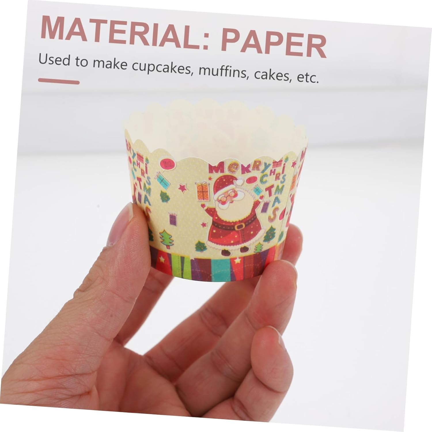 Cupcake Liners for Baking 150Pcs Cake Cup Muffin Cups Non-Stick Surface image number 2